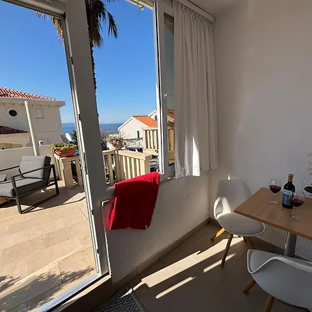 Toma With Sea View And Terrace In Apartment Brela